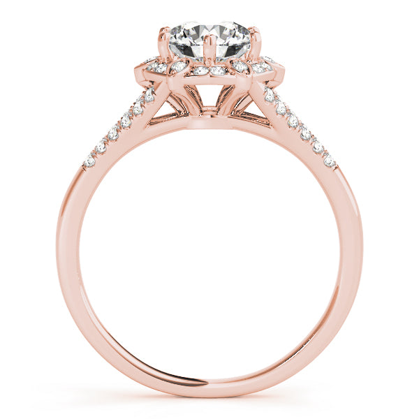 Round Diamond Engagement Ring · 0.96 ct tw