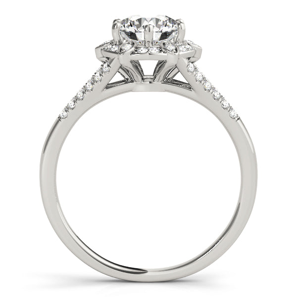 Round Diamond Engagement Ring · 0.96 ct tw