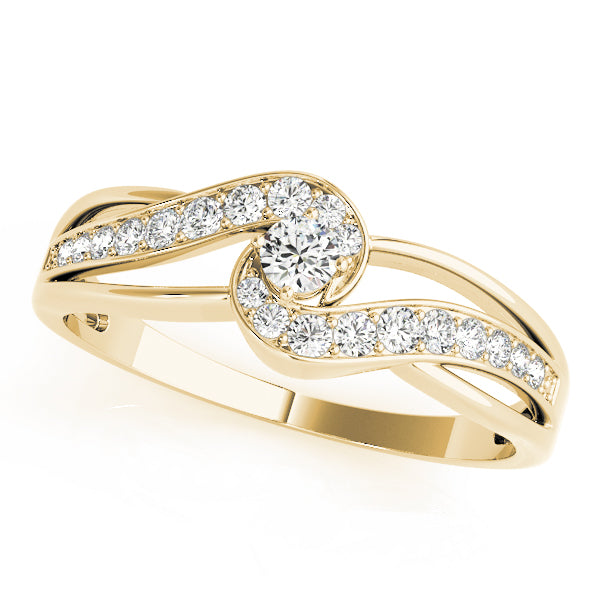 Round Diamond Engagement Ring · 0.17 ct tw