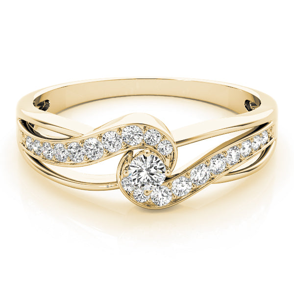 Round Diamond Engagement Ring · 0.17 ct tw