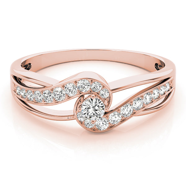 Round Diamond Engagement Ring · 0.17 ct tw
