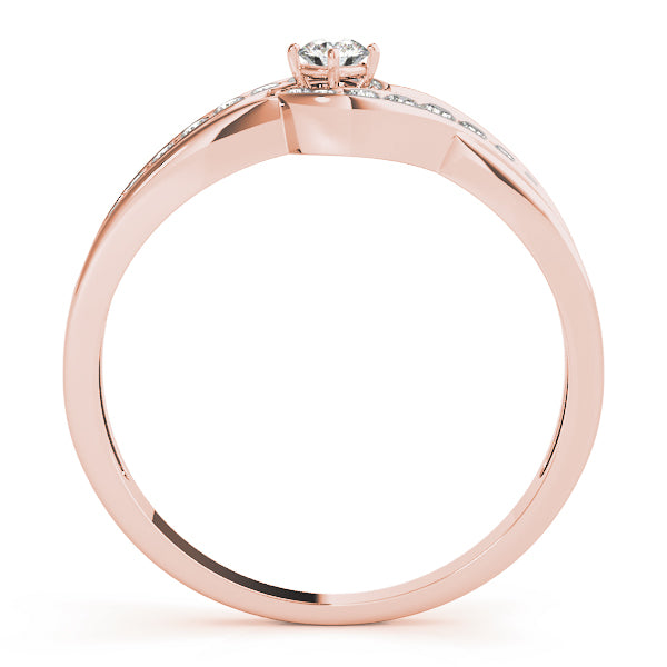 Round Diamond Engagement Ring · 0.17 ct tw