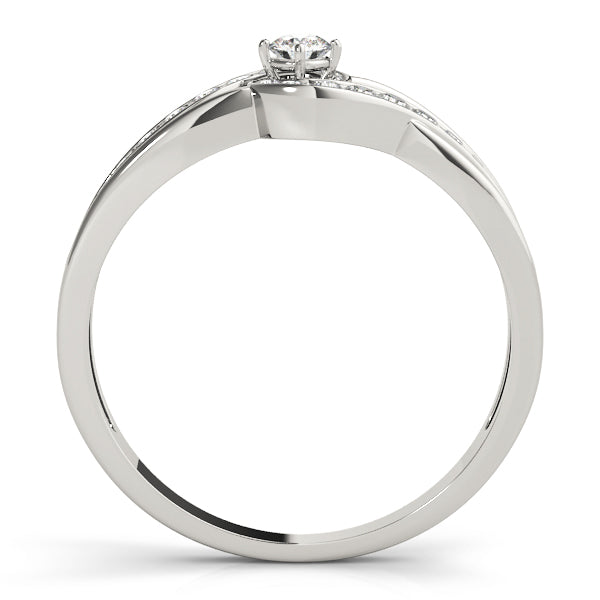 Round Diamond Engagement Ring · 0.17 ct tw