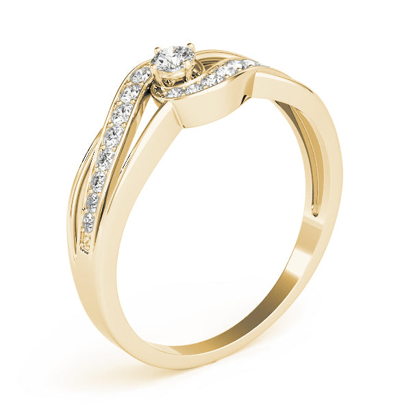 Round Diamond Engagement Ring · 0.17 ct tw