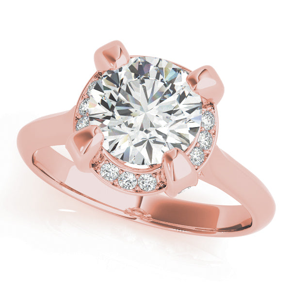 Round Diamond Engagement Ring · 0.92 ct tw