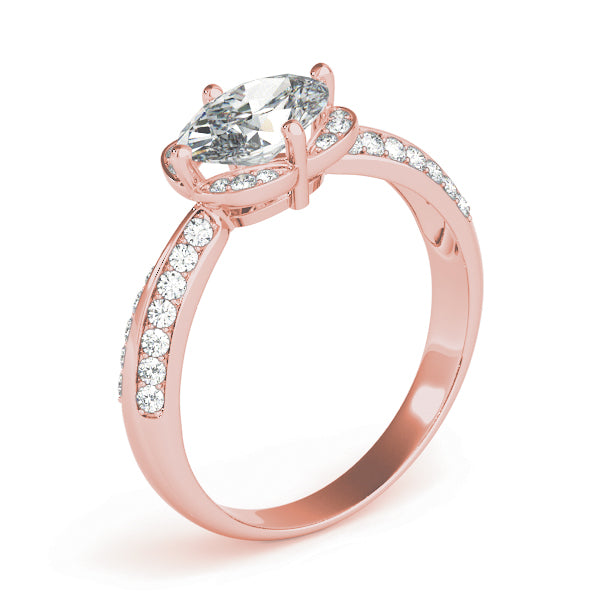 Oval Diamond Engagement Ring · 1.11 ct tw