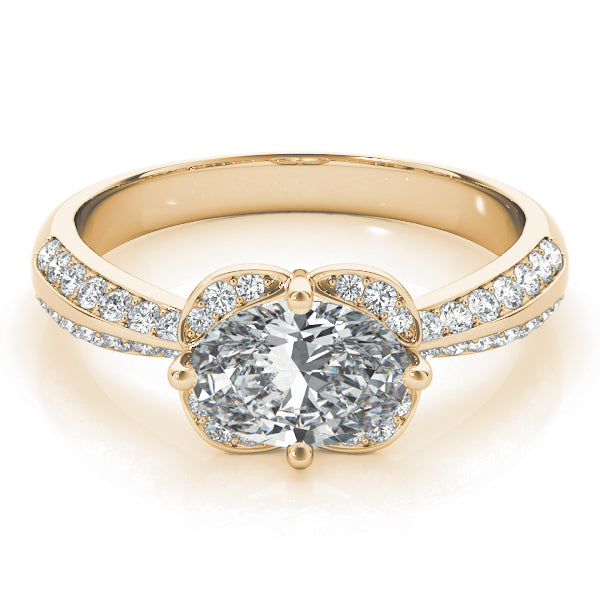 Oval Diamond Engagement Ring · 1.11 ct tw