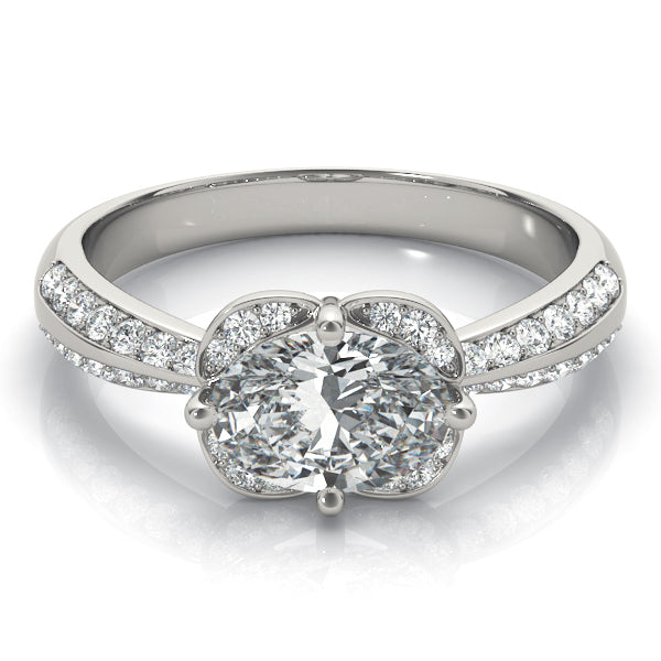 Oval Diamond Engagement Ring · 1.11 ct tw