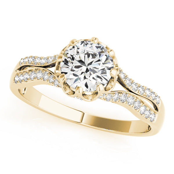 Round Diamond Engagement Ring · 0.93 ct tw