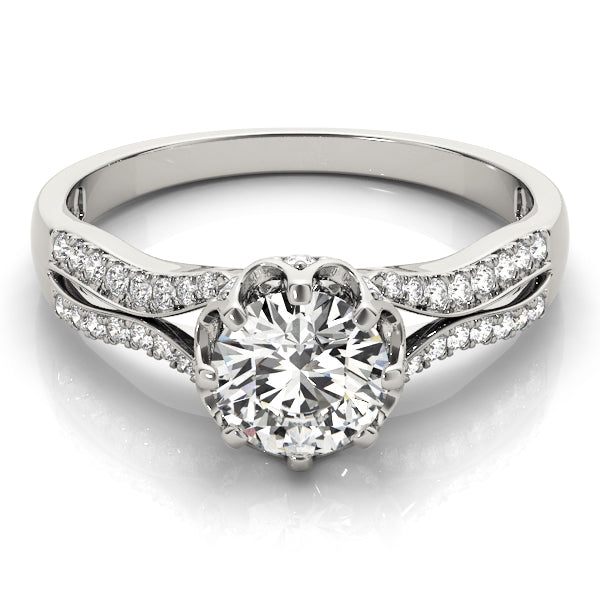 Round Diamond Engagement Ring · 0.93 ct tw