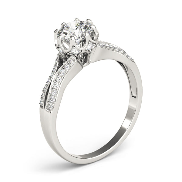 Round Diamond Engagement Ring · 0.93 ct tw