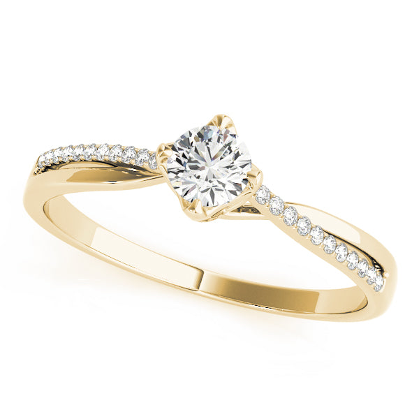 Round Diamond Engagement Ring · 0.20 ct tw