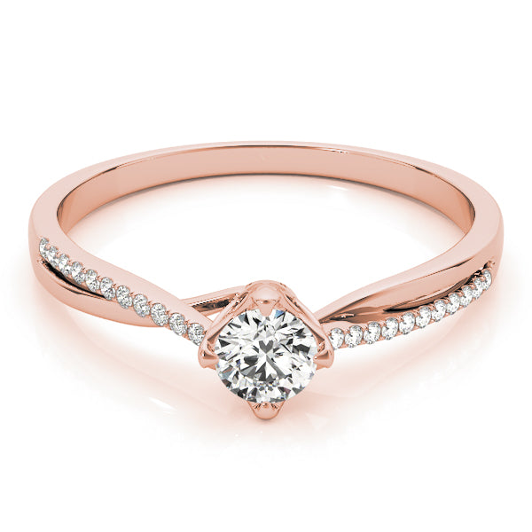 Round Diamond Engagement Ring · 0.20 ct tw