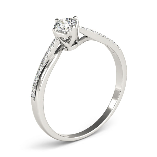 Round Diamond Engagement Ring · 0.20 ct tw