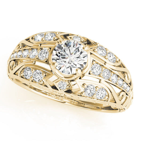Round Diamond Engagement Ring · 0.73 ct tw