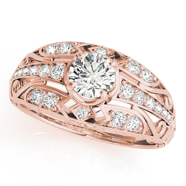Round Diamond Engagement Ring · 0.73 ct tw