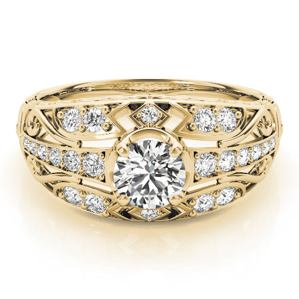 Round Diamond Engagement Ring · 0.73 ct tw
