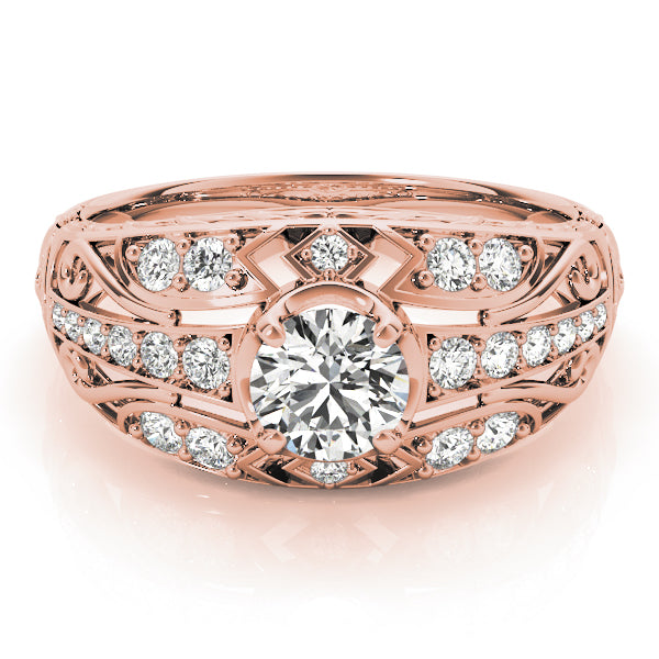 Round Diamond Engagement Ring · 0.73 ct tw