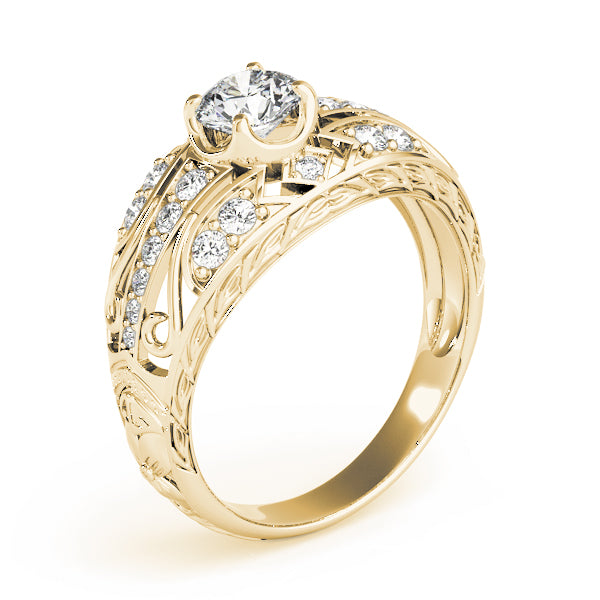 Round Diamond Engagement Ring · 0.73 ct tw