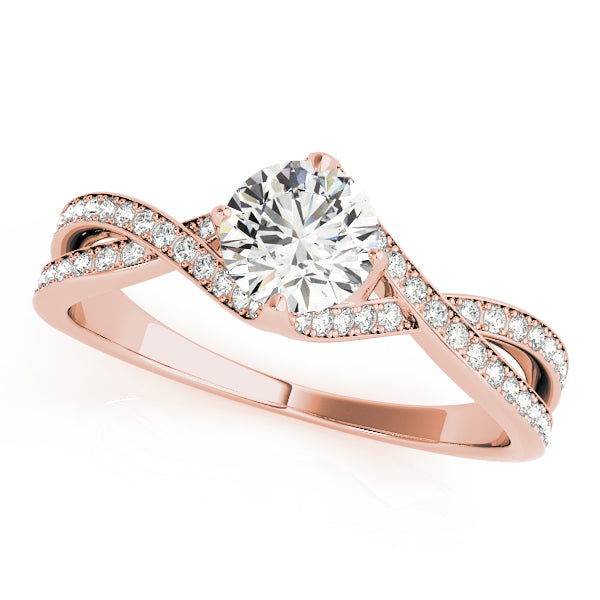 Round Diamond Engagement Ring · 0.68 ct tw