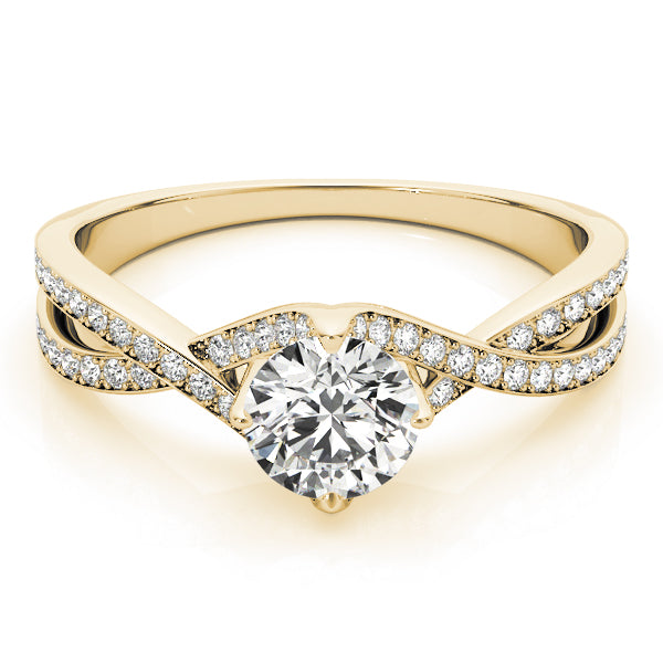 Round Diamond Engagement Ring · 0.68 ct tw