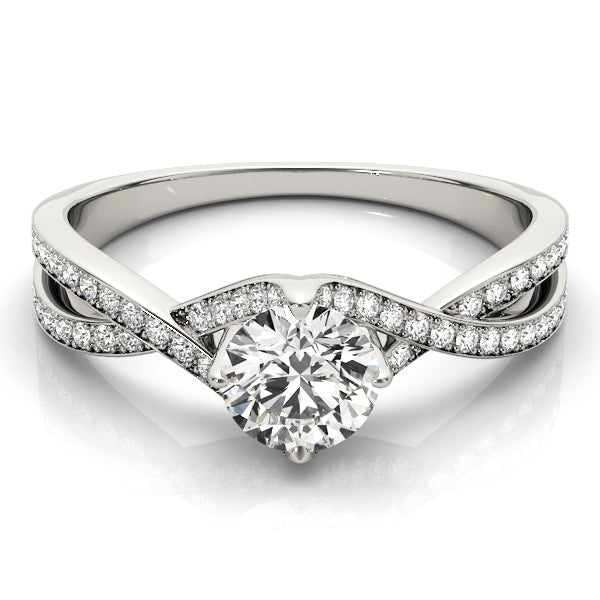 Round Diamond Engagement Ring · 0.68 ct tw