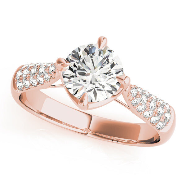 Round Diamond Engagement Ring · 0.90 ct tw