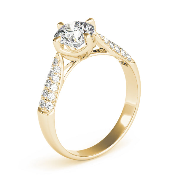 Round Diamond Engagement Ring · 0.90 ct tw