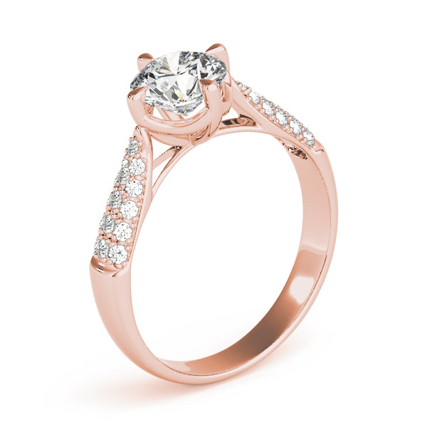 Round Diamond Engagement Ring · 0.90 ct tw