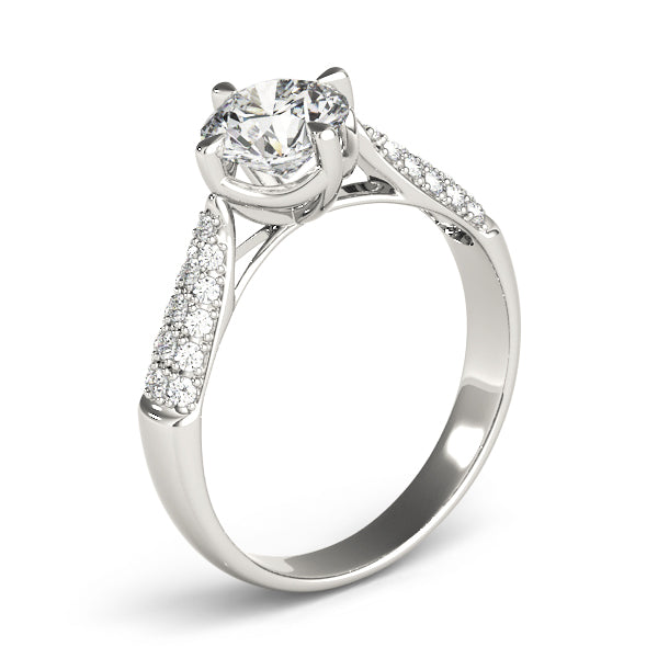 Round Diamond Engagement Ring · 0.90 ct tw