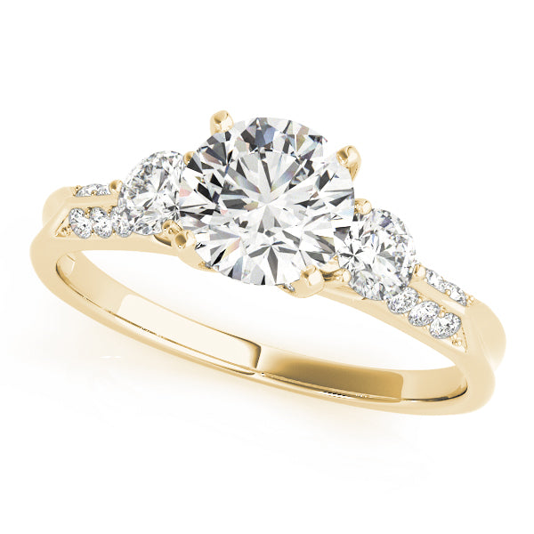 Round Diamond Engagement Ring · 1.10 ct tw