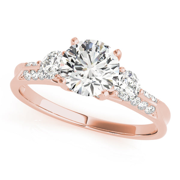 Round Diamond Engagement Ring · 1.10 ct tw