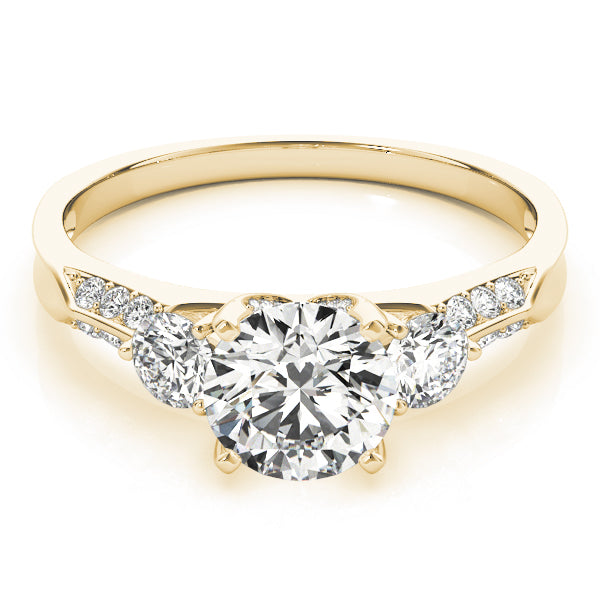 Round Diamond Engagement Ring · 1.10 ct tw
