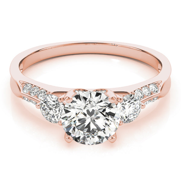 Round Diamond Engagement Ring · 1.10 ct tw