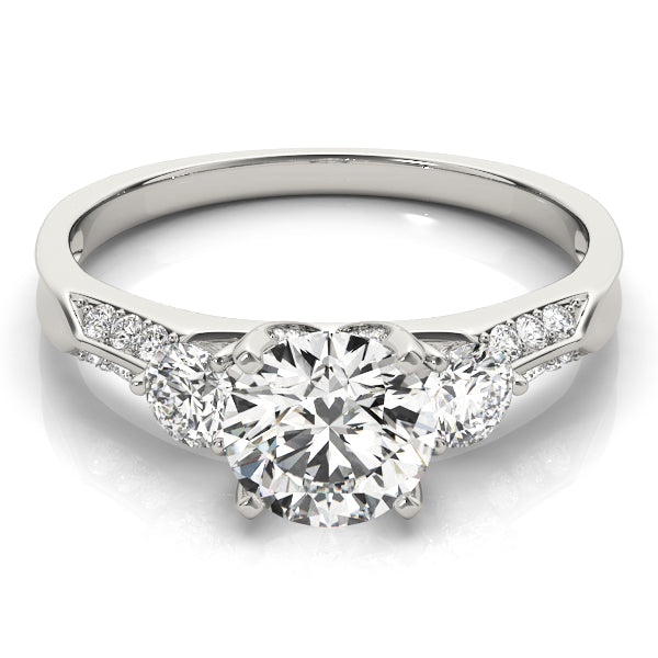 Round Diamond Engagement Ring · 1.10 ct tw