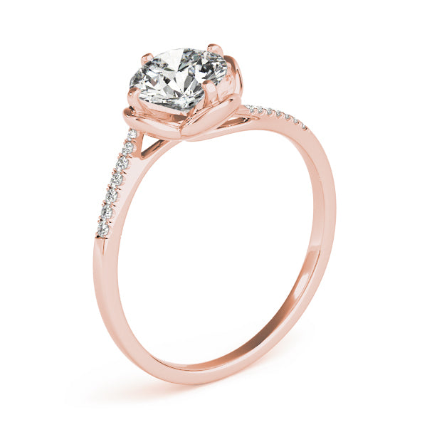 Round Diamond Engagement Ring · 0.56 ct tw