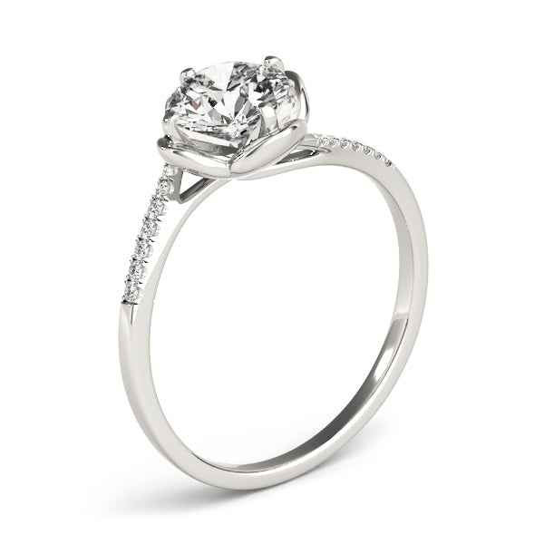 Round Diamond Engagement Ring · 0.56 ct tw