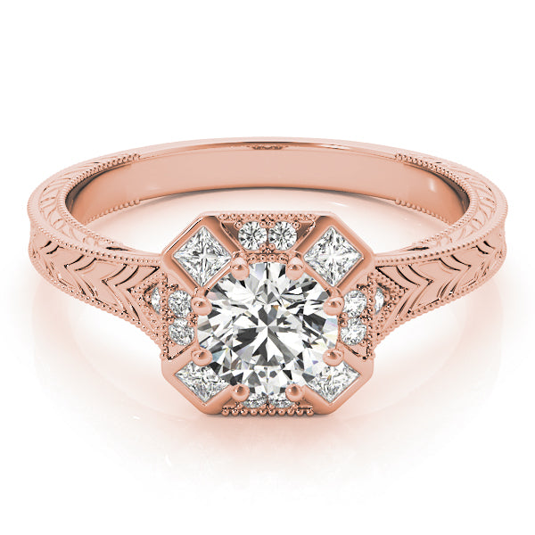 Round Diamond Engagement Ring · 0.73 ct tw
