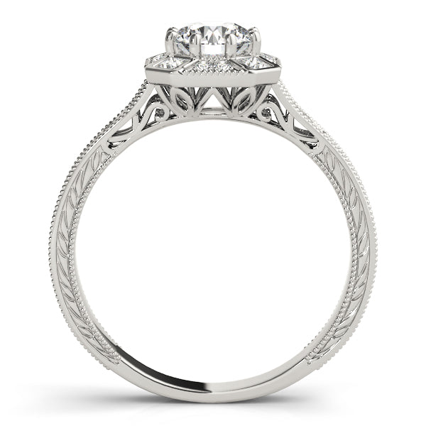 Round Diamond Engagement Ring · 0.73 ct tw