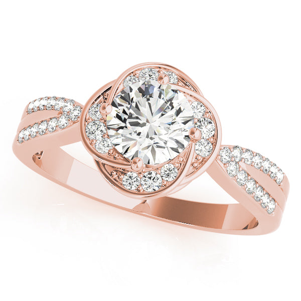 Round Diamond Engagement Ring · 0.48 ct tw