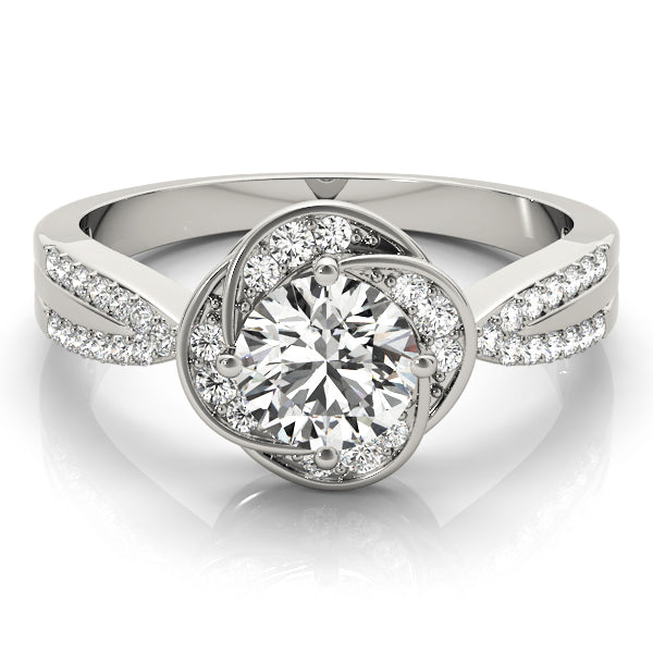 Round Diamond Engagement Ring · 0.48 ct tw