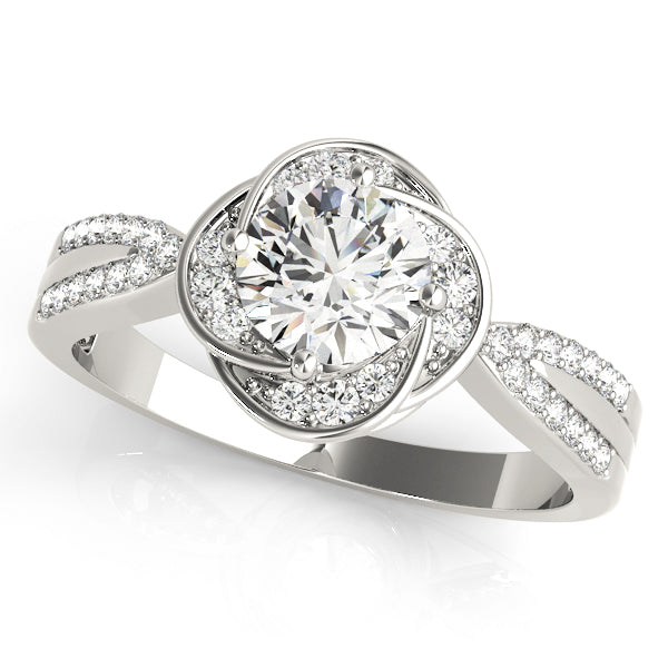 Round Diamond Engagement Ring · 0.48 ct tw