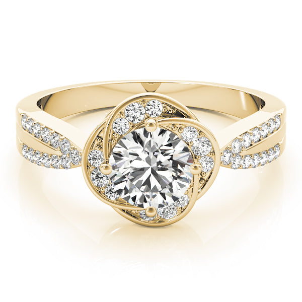 Round Diamond Engagement Ring · 0.48 ct tw