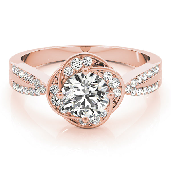 Round Diamond Engagement Ring · 0.48 ct tw