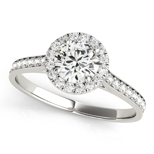 Round Diamond Engagement Ring · 0.79 ct tw