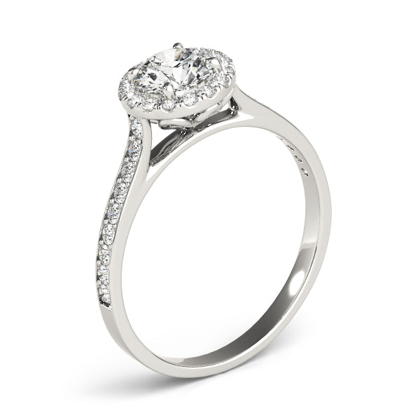 Round Diamond Engagement Ring · 0.79 ct tw