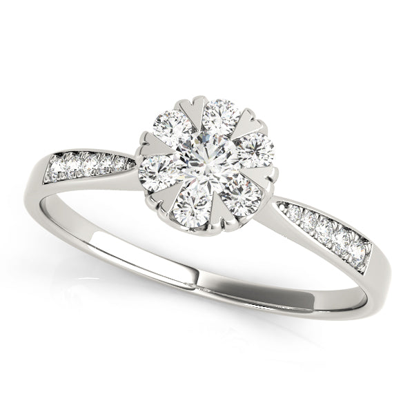 Round Diamond Engagement Ring · 0.29 ct tw