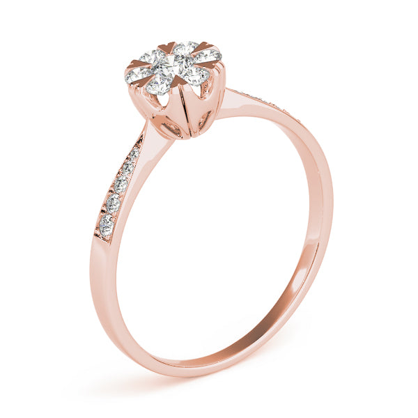 Round Diamond Engagement Ring · 0.29 ct tw