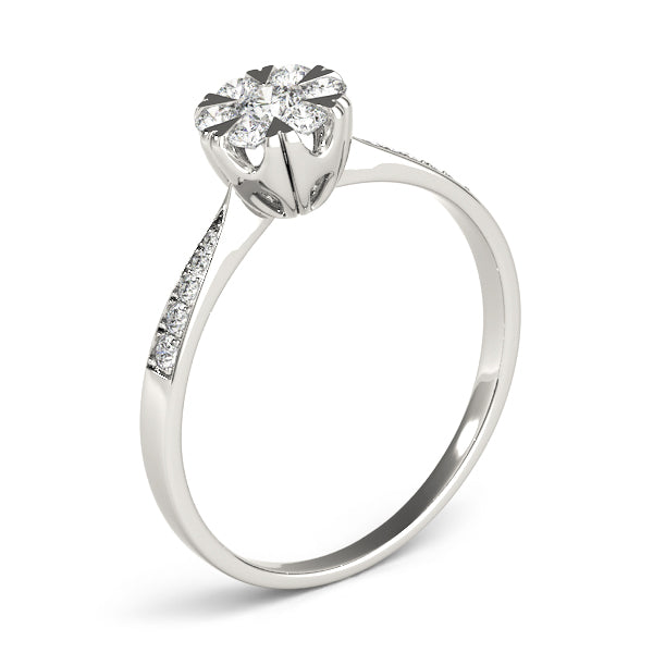 Round Diamond Engagement Ring · 0.29 ct tw