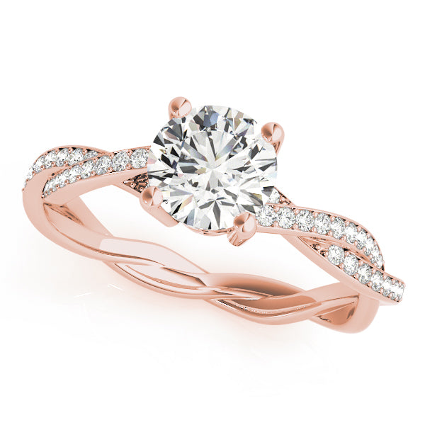 Round Diamond Engagement Ring · 1.10 ct tw